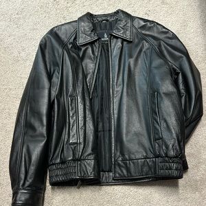 London Fog Leather jacket- used like new. 100 OBO